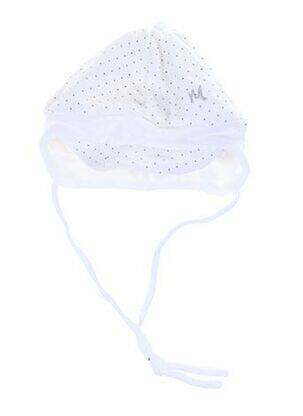 Bonnet imprimé fantaisie blanc MAXIMO fille