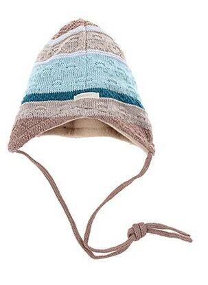 Bonnet maille fine marron MAXIMO enfant