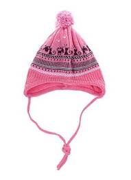 Bonnet empiècements rose MAXIMO fille