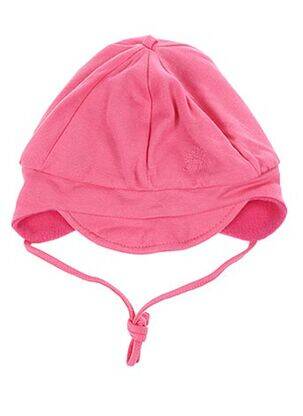 Bonnet fermeture liens à nouer rose PUSBLU fille