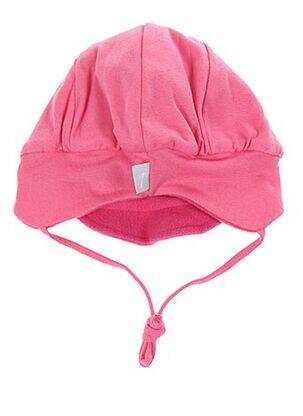 Bonnet fermeture liens à nouer rose PUSBLU fille