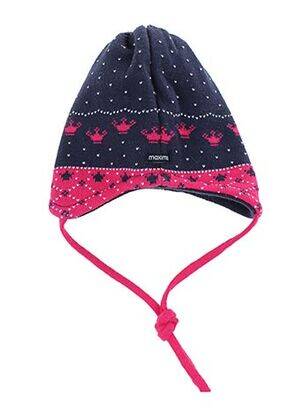 Bonnet imprimé fantaisie bleu MAXIMO fille