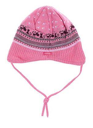Bonnet imprimé fantaisie rose MAXIMO fille