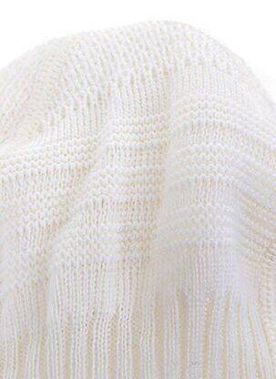 Bonnet maille fine beige MAXIMO enfant