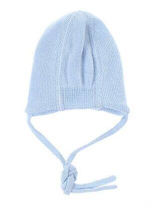 Bonnet maille fine bleu MAXIMO enfant