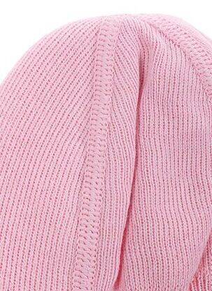 Bonnet fermeture liens à nouer rose MAXIMO fille