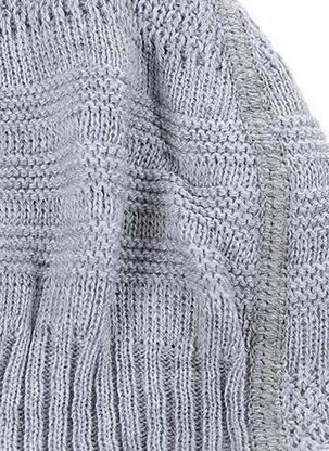 Bonnet maille fine gris MAXIMO enfant