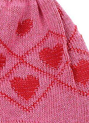 Bonnet fermeture liens à nouer rose MAXIMO fille