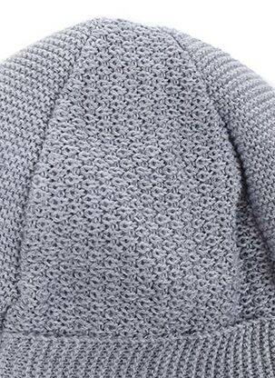 Bonnet maille fine gris MAXIMO enfant