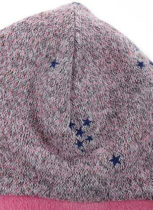 Bonnet imprimé fantaisie rose MAXIMO fille