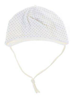 Bonnet imprimé fantaisie blanc MAXIMO fille