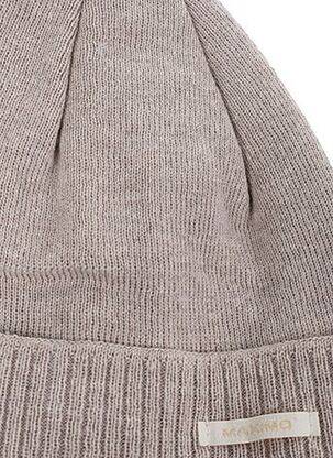 Bonnet fermeture liens à nouer marron MAXIMO garçon