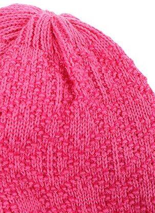 Bonnet fermeture liens à nouer rose MAXIMO fille