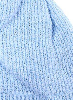 Bonnet fermeture liens à nouer bleu MAXIMO garçon