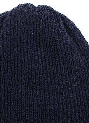 Bonnet fermeture liens à nouer bleu MAXIMO garçon