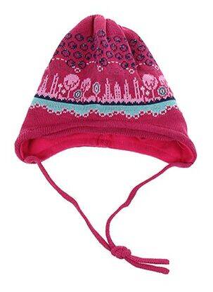 Bonnet imprimé fantaisie rose MAXIMO fille