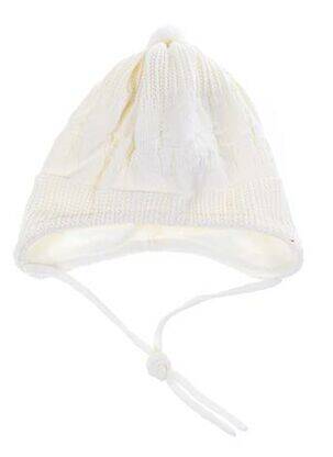 Bonnet maille fine beige MAXIMO enfant