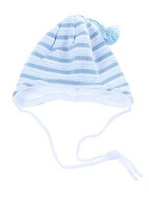 Bonnet imprimé fantaisie bleu MAXIMO garçon