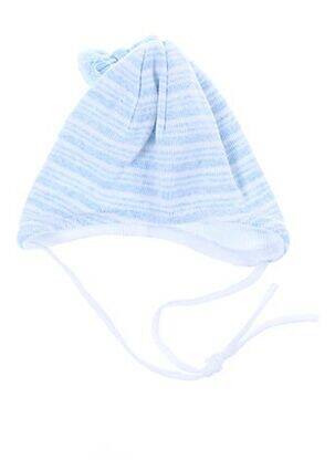 Bonnet imprimé fantaisie bleu MAXIMO garçon