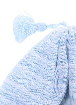 Bonnet imprimé fantaisie bleu MAXIMO garçon
