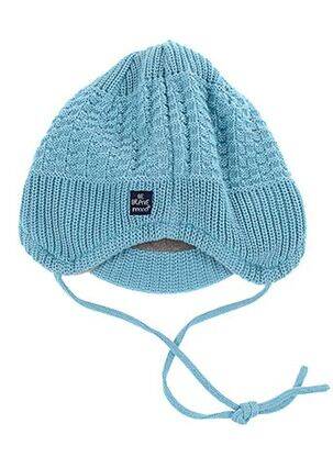 Bonnet tissage polaire bleu MAXIMO garçon