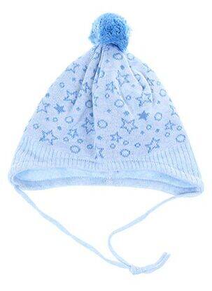 Bonnet empiècements bleu MAXIMO enfant