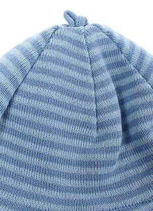 Bonnet imprimé fantaisie bleu ALANA garçon