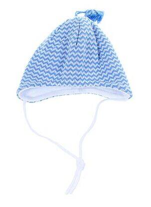 Bonnet imprimé fantaisie bleu MAXIMO garçon
