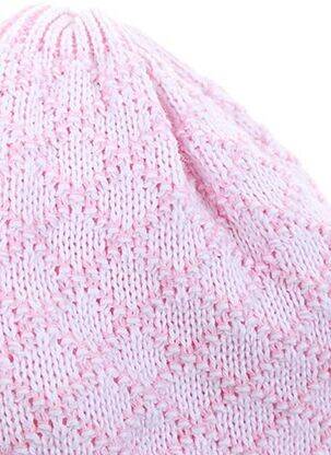Bonnet fermeture liens à nouer rose MAXIMO fille