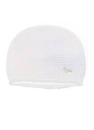 Bonnet empiècements blanc MAXIMO fille
