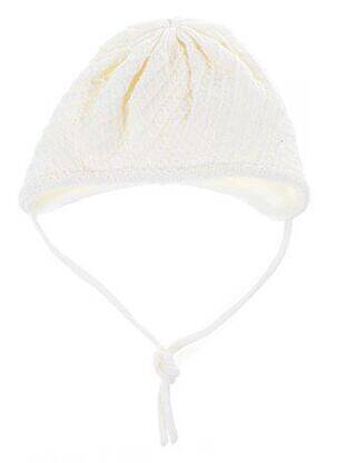 Bonnet maille fine beige MAXIMO enfant