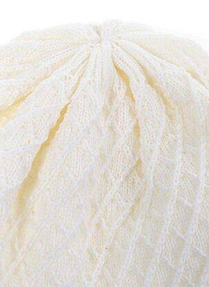 Bonnet maille fine beige MAXIMO enfant
