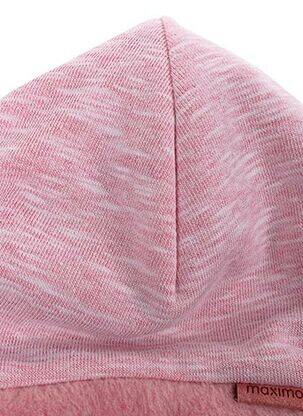 Bonnet fermeture liens à nouer rose MAXIMO fille