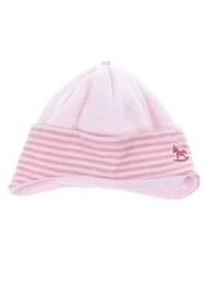 Bonnet broderie motifs brodés rose MAXIMO fille