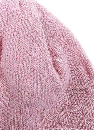 Bonnet fermeture liens à nouer rose MAXIMO fille