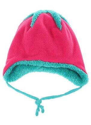 Bonnet fermeture liens à nouer rose MAXIMO fille