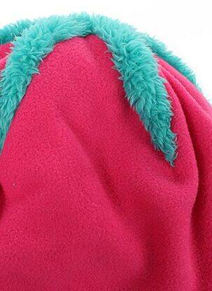 Bonnet fermeture liens à nouer rose MAXIMO fille