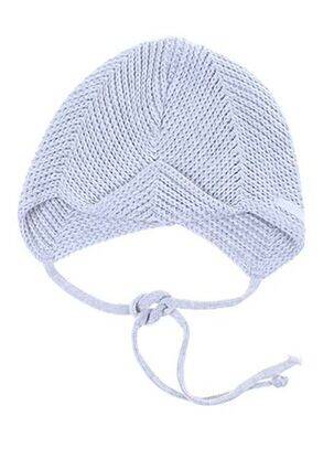 Bonnet maille fine gris MAXIMO enfant