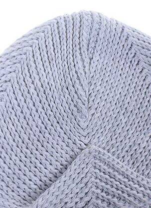 Bonnet maille fine gris MAXIMO enfant