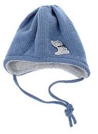 Bonnet empiècements bleu MAXIMO garcon