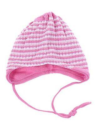 Bonnet imprimé fantaisie rose MAXIMO fille