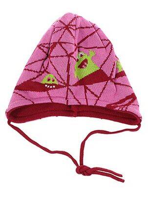 Bonnet imprimé fantaisie rose MAXIMO fille