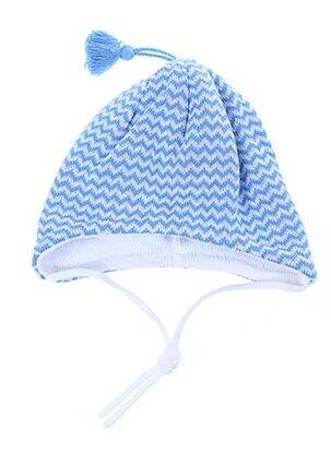 Bonnet imprimé fantaisie bleu MAXIMO garçon