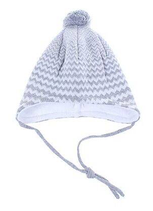 Bonnet empiècements gris MAXIMO enfant