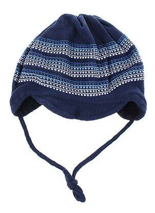 Bonnet imprimé fantaisie bleu MAXIMO garçon