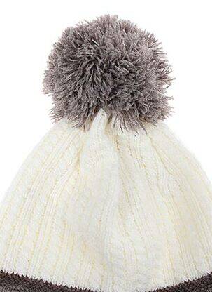 Bonnet empiècements beige MAXIMO enfant