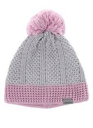 Bonnet empiècements gris MAXIMO fille