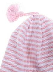 Bonnet rose MAXIMO pour fille seconde vue