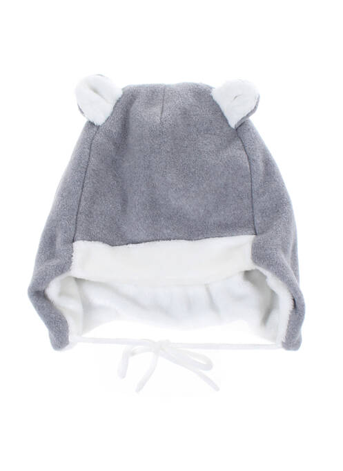 Bonnet fermeture liens à nouer gris MAXIMO enfant