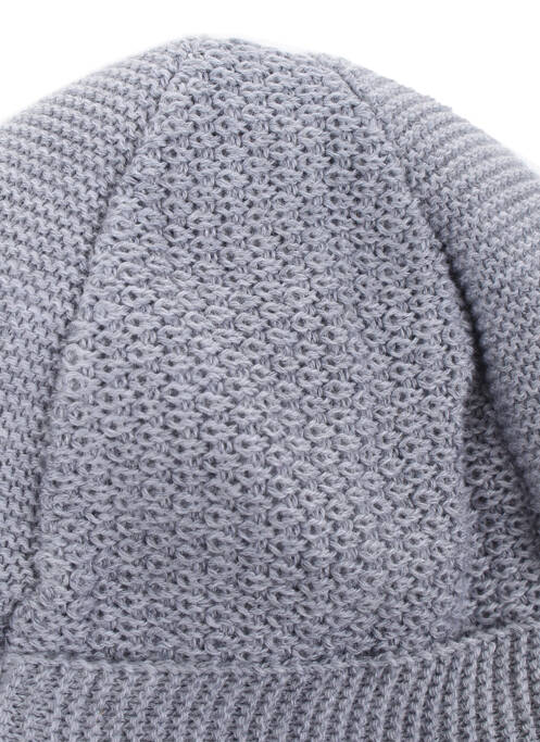 Bonnet fermeture liens à nouer gris MAXIMO enfant